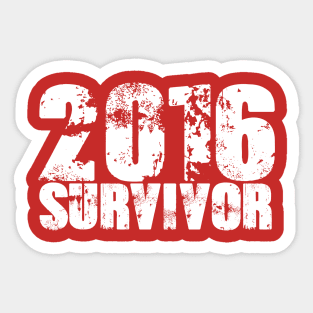 2016 Survivor Sticker